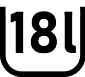 Capacità 18 litri