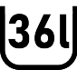 Capacità 36 litri