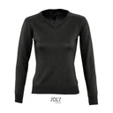 (90010) Women´s V-Neck Sweater Galaxy [L411]