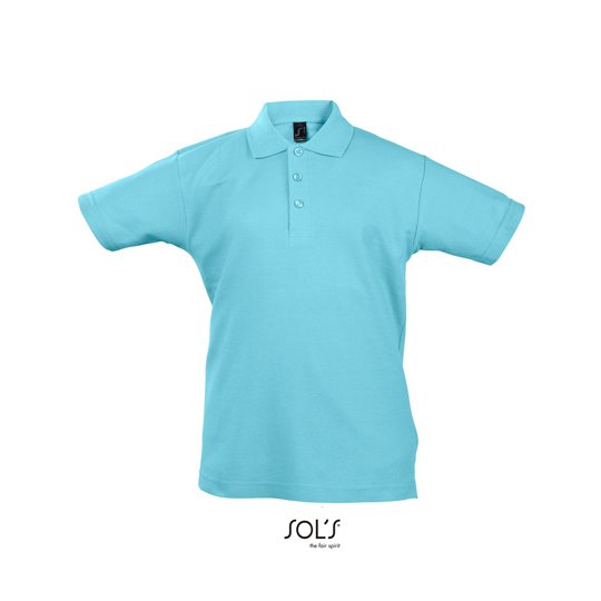 [1000120468] (11344) Kids´ Summer Polo II [L512K] (4 years (96/104), Atoll Blue)