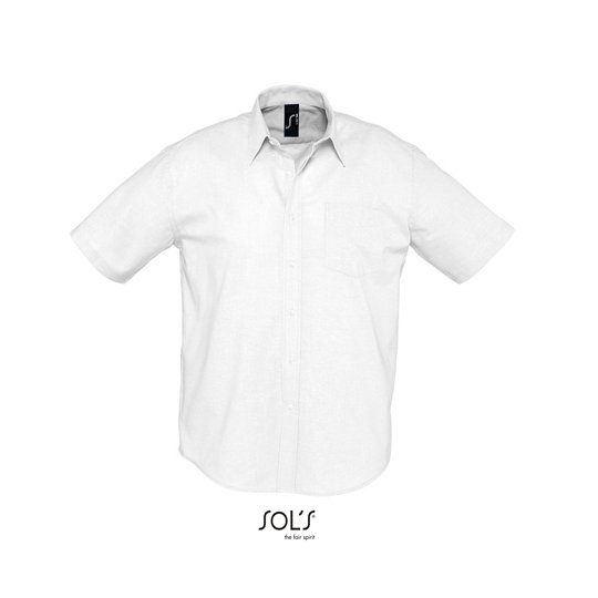 (16010) Men´s Oxford-Shirt Brisbane Short Sleeve [L612]