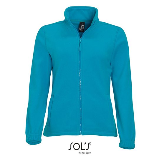[1000123629] (54500) Women´s Fleece Jacket North [L745] (S, Aqua)