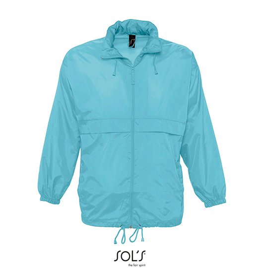 [1000124510] (32000) Unisex Windbreaker Surf Jacket [L889] (XS, Atoll Blue)