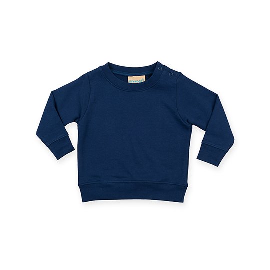 [1000127899] Crew Neck Sweatshirt [LW006] (6-12 months, Navy)