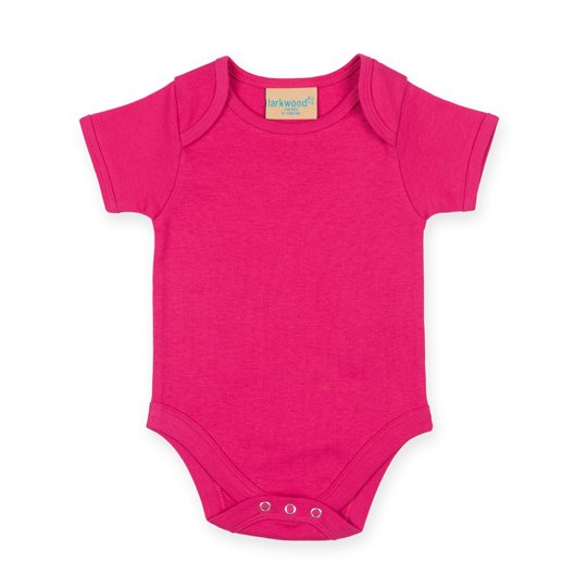 [1000128161] Short Sleeved Body [LW055] (0-3 months, Fuchsia)