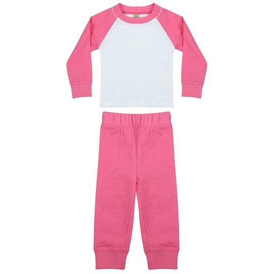 [1000211513] Childrens´ Pyjamas [LW071] (0/6 months, Candyfloss Pink / White)