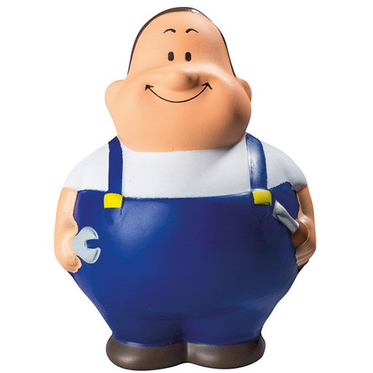 (M124244/24244) SQUEEZIES® Worker Bert®, Blue [MBW24244]