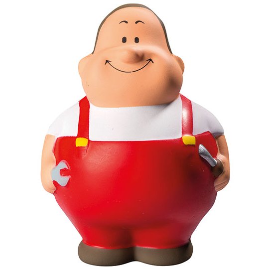 (M124244/24266) SQUEEZIES® Worker Bert®, Red [MBW24266]