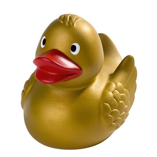 [1000220475] (M131004) Schnabels® Squeaky Duck [MBW31000] (Gold)