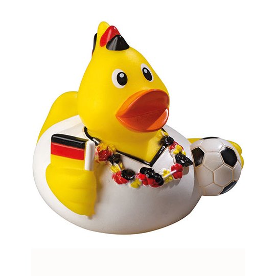 (M131127) Schnabels® Squeaky Duck Soccer Fan