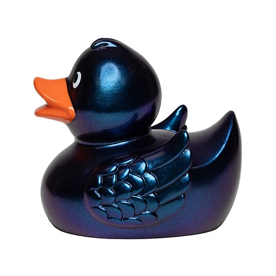 [1000395450] (M131004) Schnabels® Squeaky Duck Glitter [MBW31270] (Metallic-Blue)