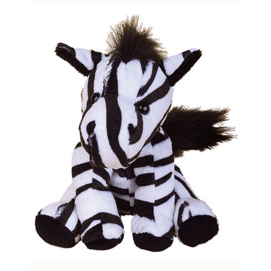 (M160037) MiniFeet® Zoo Animal Zebra Zora [MBW60037]