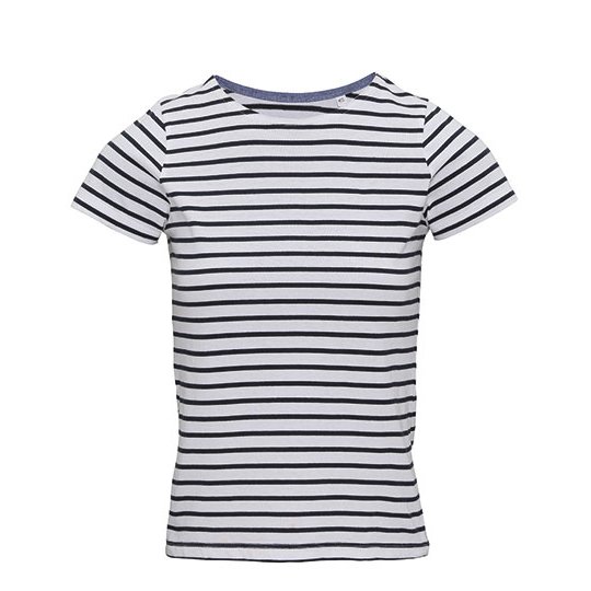 [1000406550] Women´s Marinière Coastal Short Sleeve Tee [AQ073] (XS)