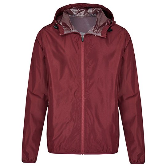 [1000289472] my mate - Unisex Hooded Windbreaker [MY1010] (XS, Burgundy)