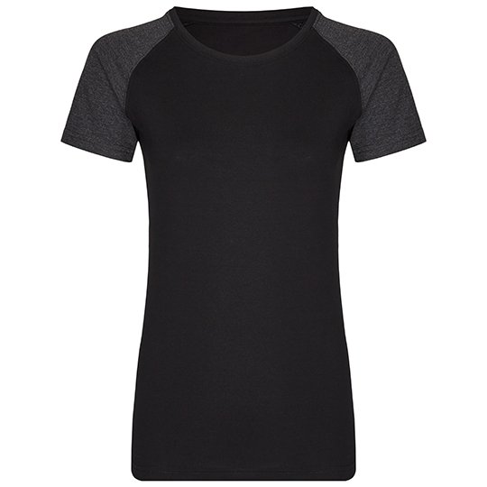 [1000245750] my mate - Ladies´ Tee [MY120] (XS, Black / Heather Black)