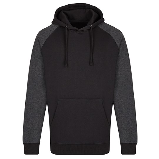 [1000246112] my mate - Men´s Hoody [MY610] (S, Black / Heather Black)