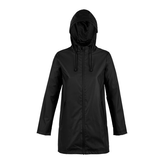 [1000342610] (03175) Women´s Wax Parka Antoine [NB3175] (S, Deep Black)