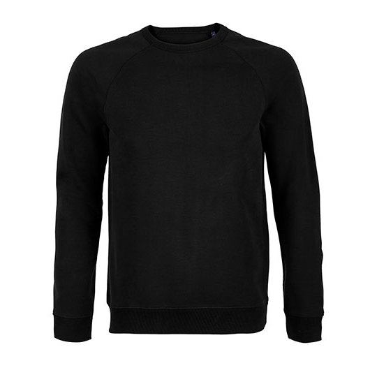 [1000342407] (03194) Men´s French Terry Sweatshirt Nelson [NB3194] (S, Deep Black)