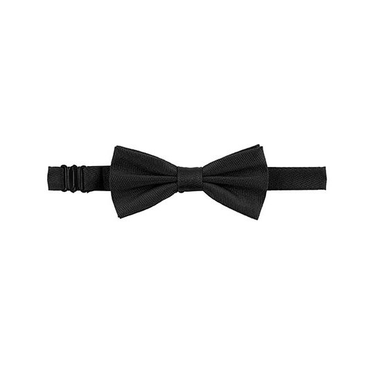 [1000402980] (03201) Pre-Tied Bow Tie Teddy [NB3201] (Deep Black)