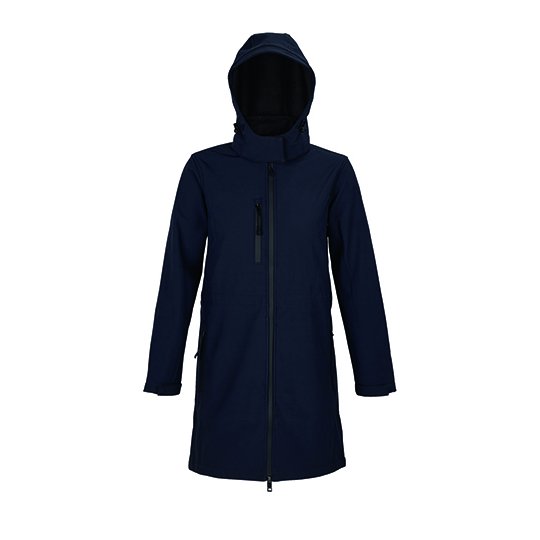 (03794) Women´s Long Softshell Coat Achille [NB3794]