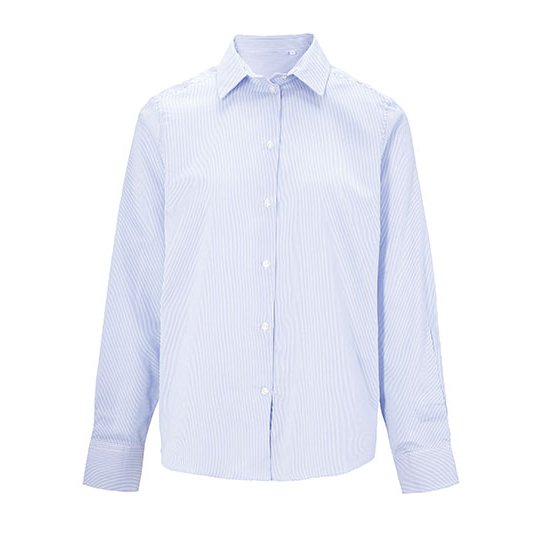 (04338) Men´s Easy Care Striped Shirt Baptiste