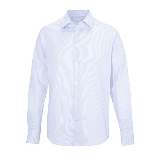 (04339) Women´s Easy Care Striped Shirt Baptiste
