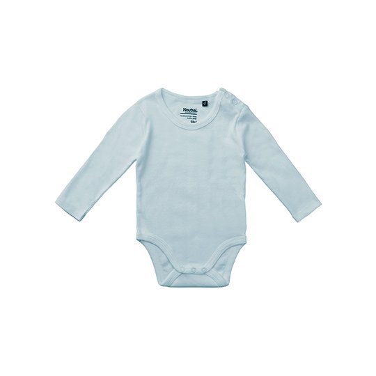 [1000132889] (O11130) Babies Long Sleeve Bodystocking [NE11130] (62, Light Blue)