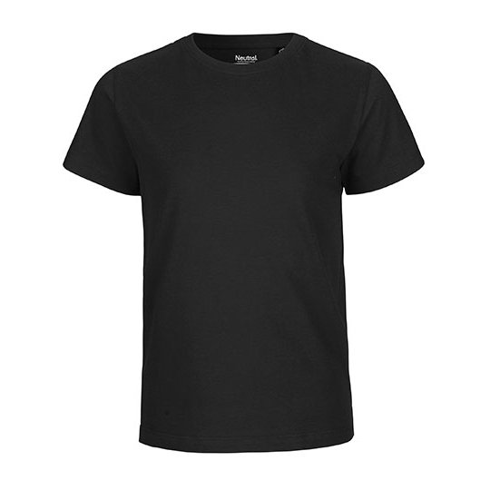 [1000133033] (O30001) Kids´ Short Sleeve T-Shirt [NE30001] (92/98, Black)