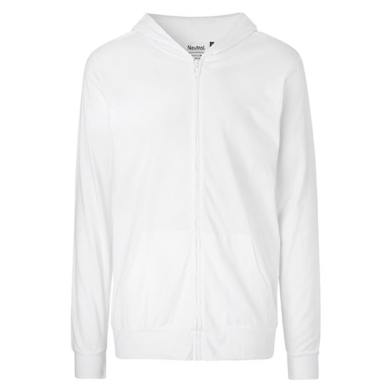 (O62301) Unisex Jersey Hoodie With Zip [NE62301]