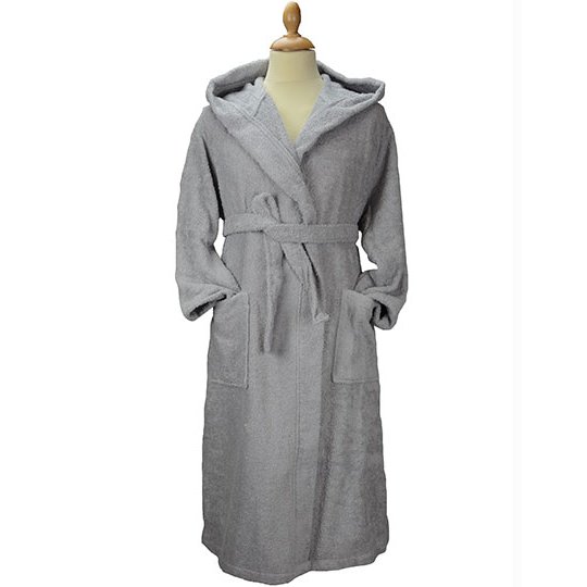 [1000307273] (027.50) Robezz® Organic Bathrobe [AR027] (XS, Grey)