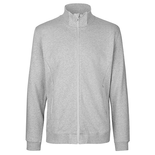 [1000306598] (O73601) Unisex High Neck Jacket [NE73601] (XS, Sport Grey)