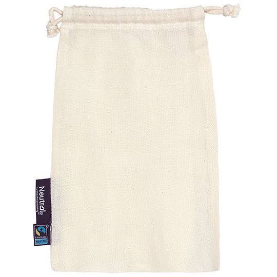 (O95025) Cotton Bag With Drawstrings (5 Pieces)