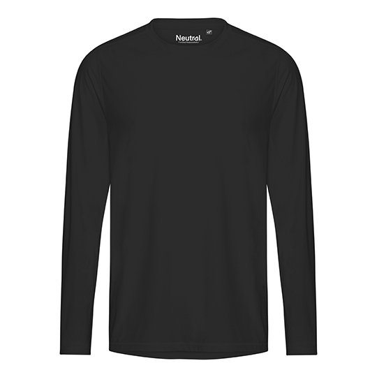 [1000345993] (R61050) Recycled Performance Long Sleeve T-Shirt [NER61050] (S, Black)