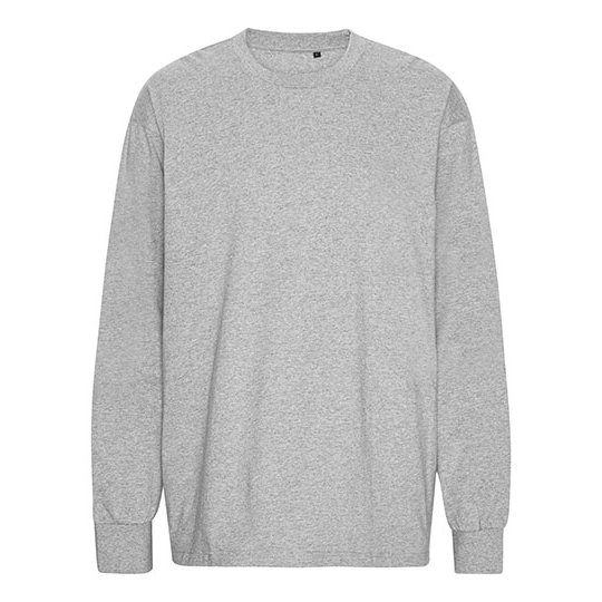 [1000395726] (T60050) Oversized LS T-Shirt [NET60050] (XS, Sport Grey)