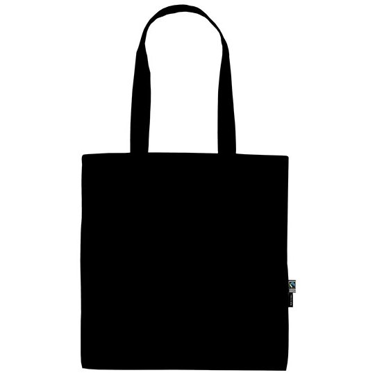 (T90014) Tiger Cotton Shopping Bag With Long Handles