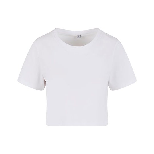 (NM006) Ladies Cropped Tee