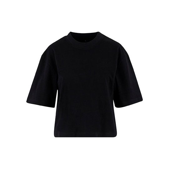 [1000391954] Ladies Oversized Tee [NM008] (XS, Black)