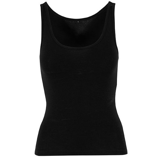 [1000413368] Ladies Basic Tank Top [NM017] (XS, Black)