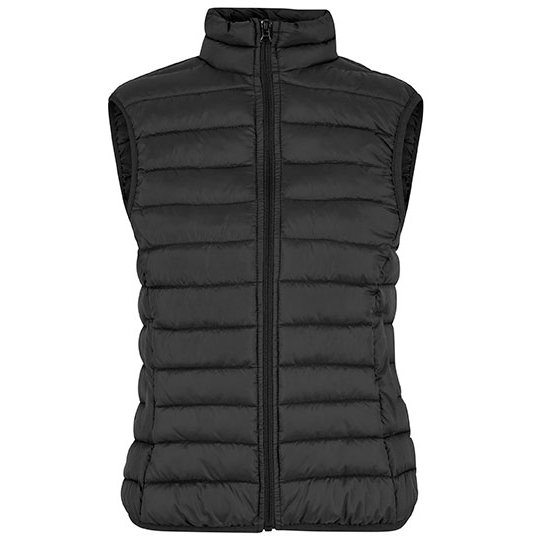 [1000392098] Ladies Light Puffer Vest [NM032] (XS, Black)
