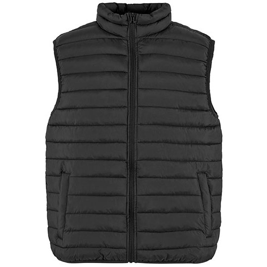 [1000393216] Light Puffer Vest [NM033] (XS, Black)