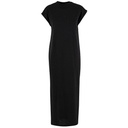 Ladies Long Extended Shoulder Dress [NM045]