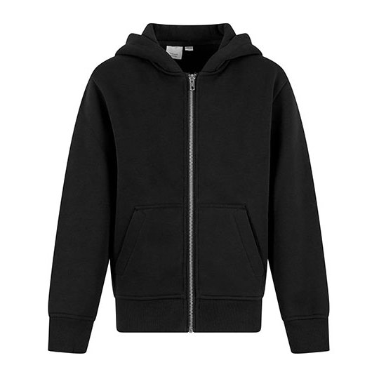 [1000413493] Kids Oversized Zip Hoody [NMK013] (110/116, Black)