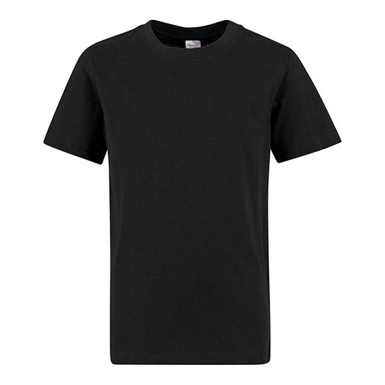 [1000413433] Kids Basic Regular Fit Tee [NMK038] (110/116, Black)