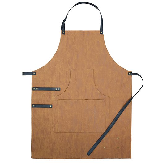 [1000304390] (5260) Apron PU [NT5260] (Brown / Dark Grey)