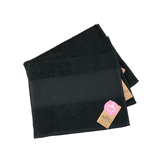 [1000283864] PRINT-Me® Guest Towel [AR074] (Black)