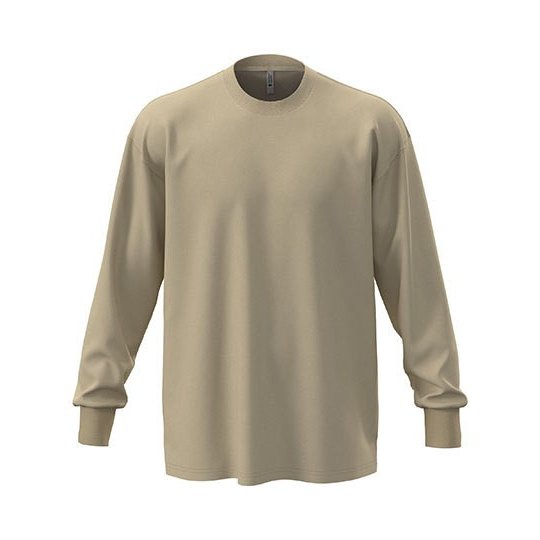 [1000415957] (N7211) Unisex Heavyweight Long Sleeve [NX7211] (XS, Tan)