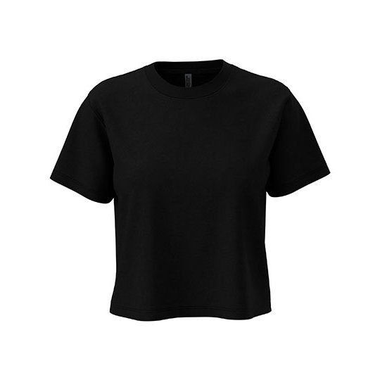 [1000393473] (N7610) Women´s Heavyweight Boxy T-Shirt [NX7610] (XS, Black)