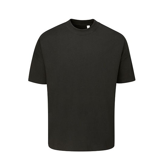 [1000395389] (M201) Unisex Oversized Heavy T [P201] (XS, Black)