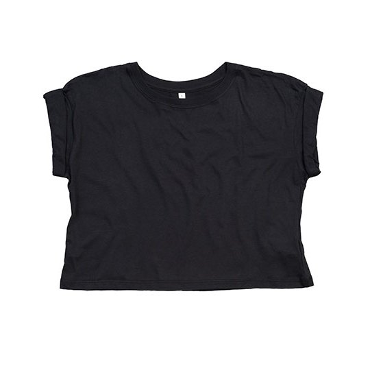 [1000138006] (M96) Women´s Crop Top T [P96] (S, Black)
