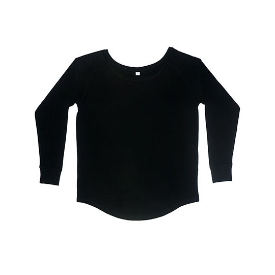 [1000138012] (M97) Women´s Loose Fit Long Sleeve T [P97] (S, Black)